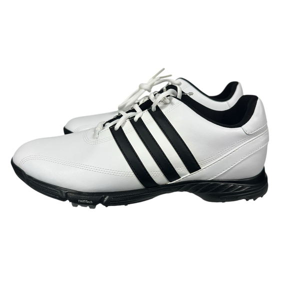 Adidas GolfLite White and Black Men's Golf Shoes Size 10 - Picture 2 of 12